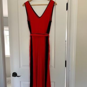 Diane Von Furstenberg Red Jumpsuit/Romper